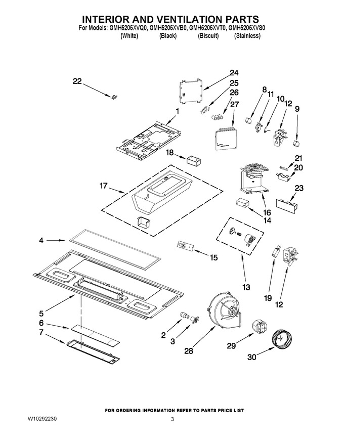Diagram for GMH5205XVT0