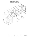 Diagram for 03 - Oven Door Parts