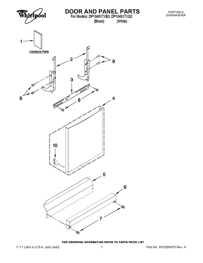 Diagram for DP1040XTXQ3