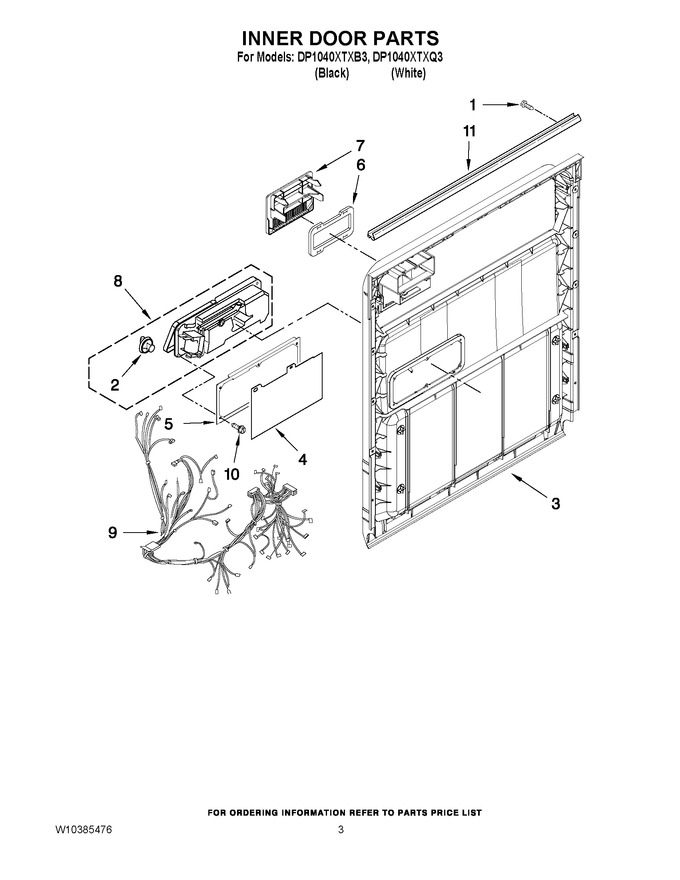 Diagram for DP1040XTXB3