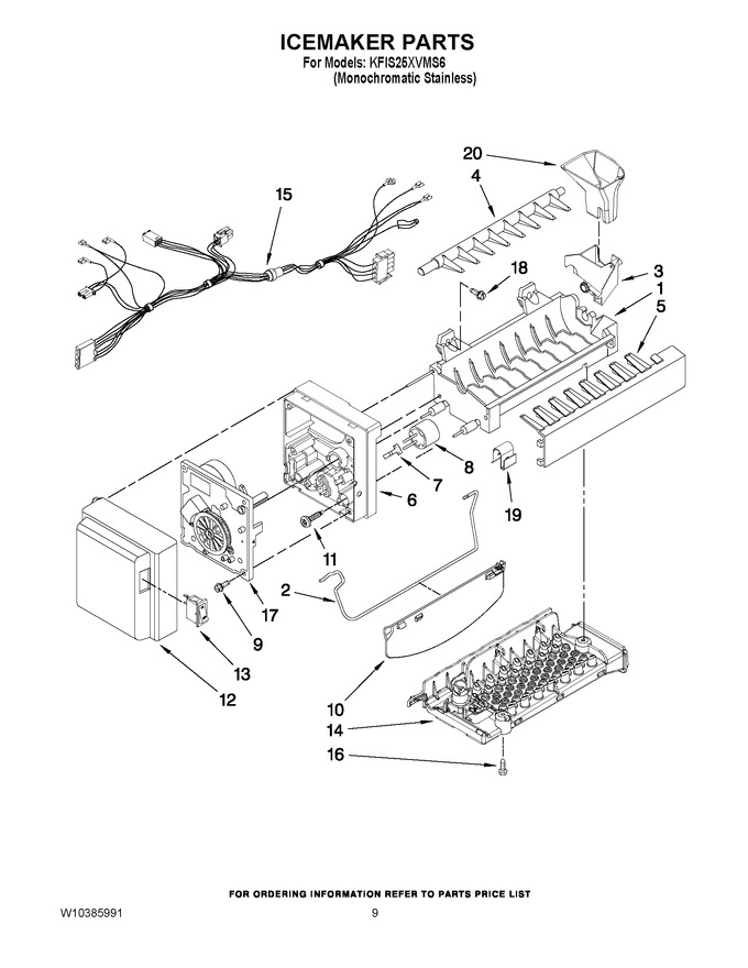 Diagram for KFIS25XVMS6