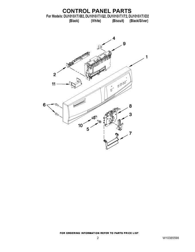 Diagram for DU1010XTXQ2