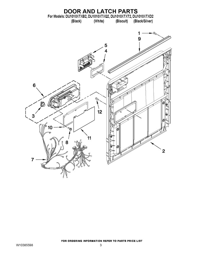 Diagram for DU1010XTXB2
