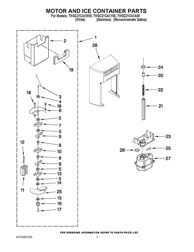 Diagram for 7WSC21C4XW00