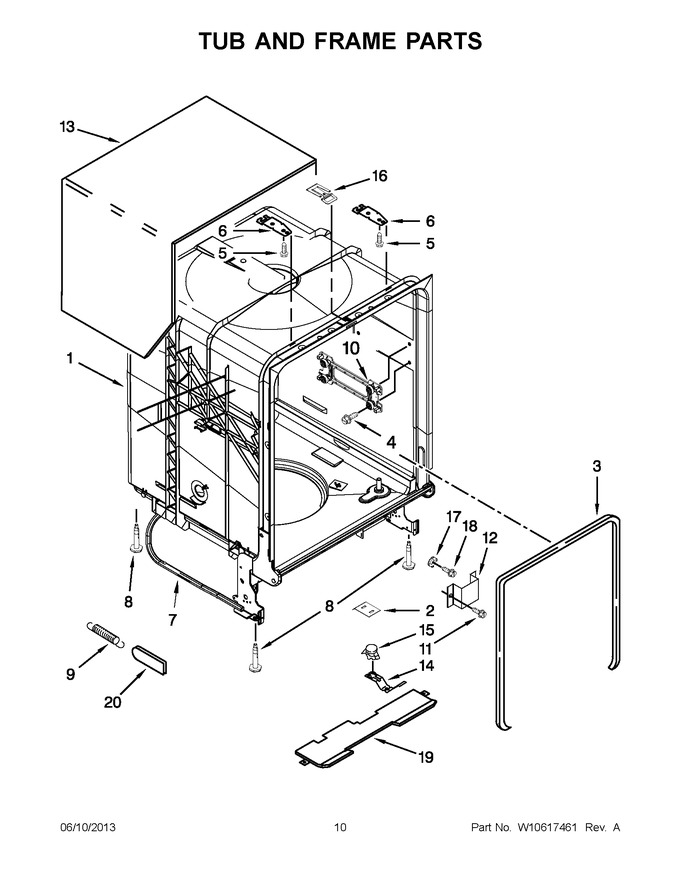 Diagram for WDT710PAYB5