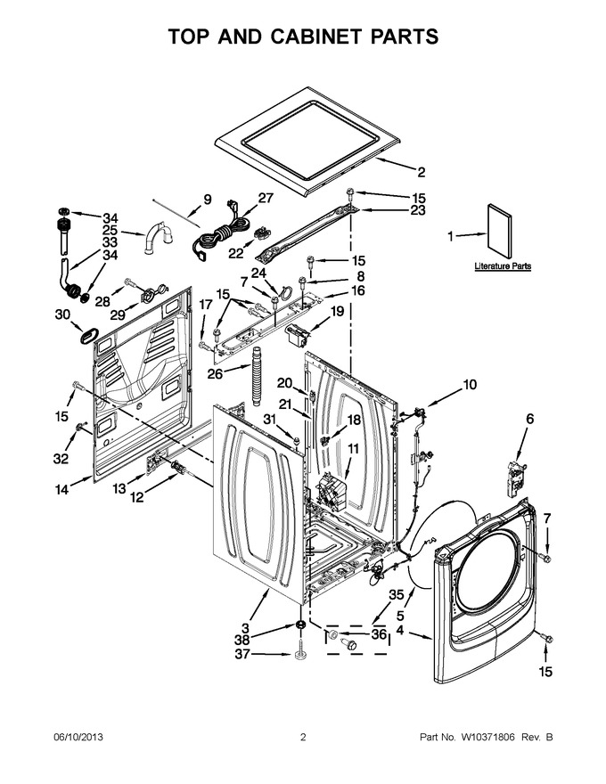 Diagram for WFW94HEXR1