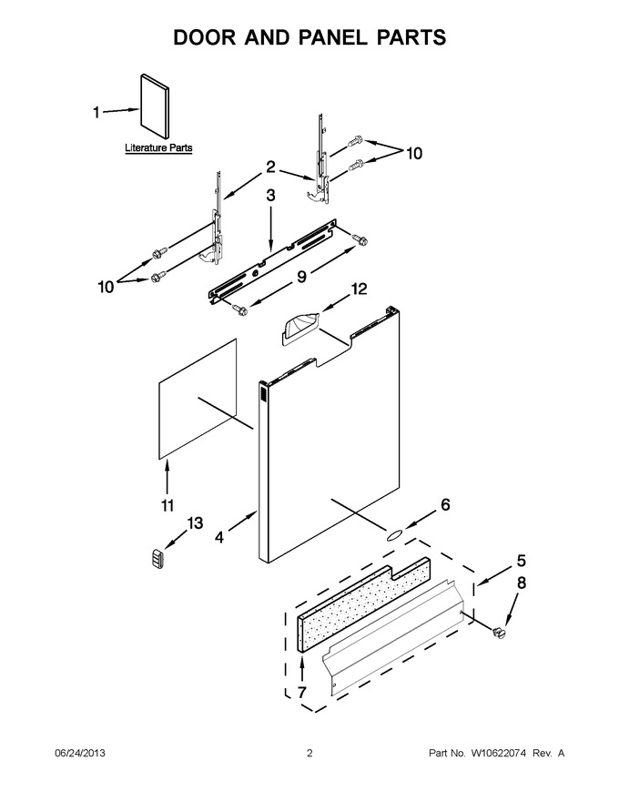 Diagram for WDF530PLYW6