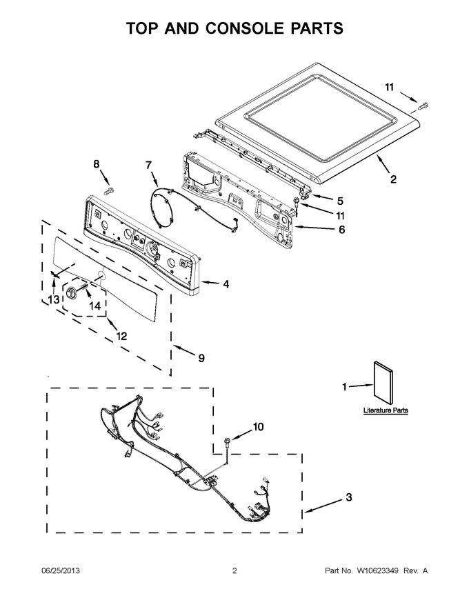 Diagram for WGD94HEAC2