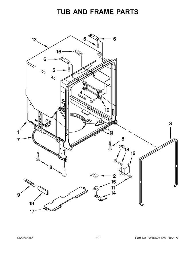 Diagram for WDF530PSYB6