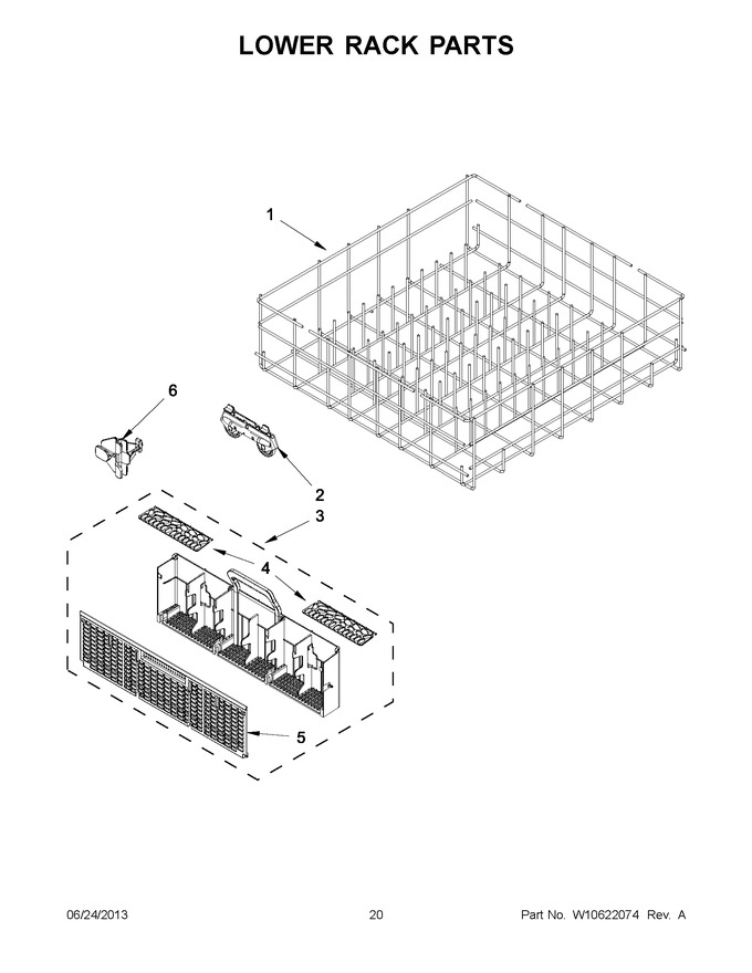 Diagram for WDF530PLYM6