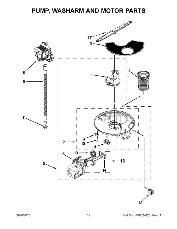 Diagram for WDF530PSYW6
