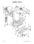Diagram for 02 - Cabinet Parts