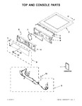 Diagram for 01 - Top And Console Parts