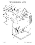 Diagram for 02 - Top And Console Parts