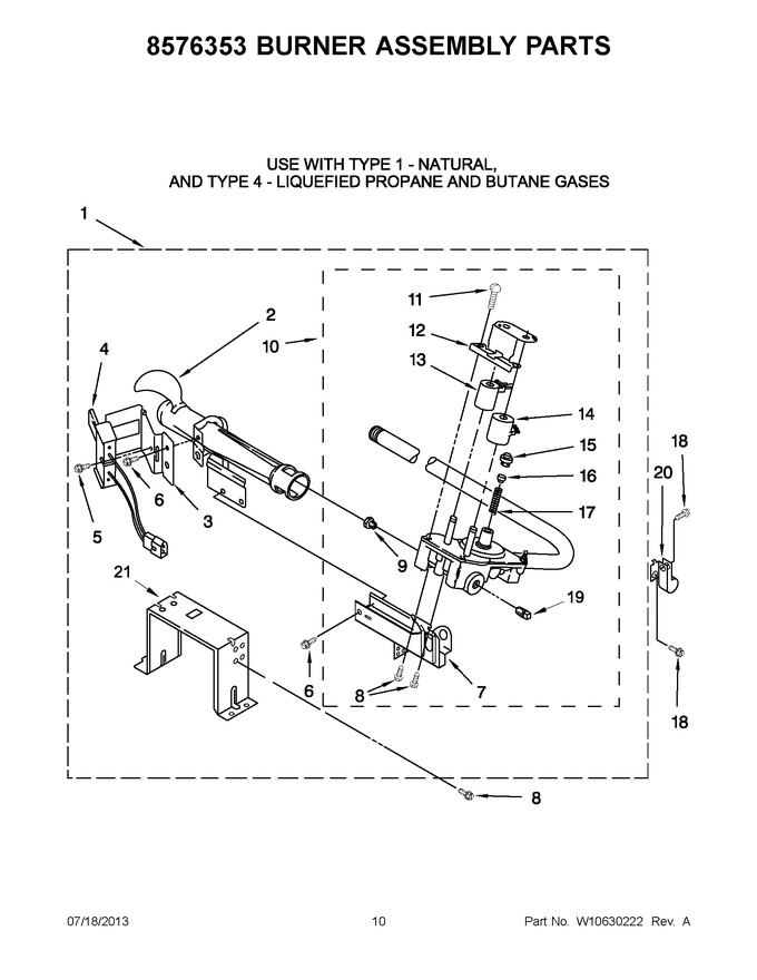 Diagram for WGD80HEBW1