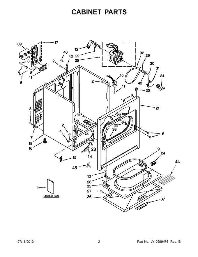 Diagram for 4GWED4900YW2