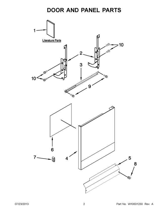 Diagram for WDF310PLAW4