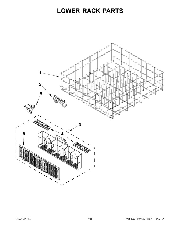 Diagram for WDF510PAYBA