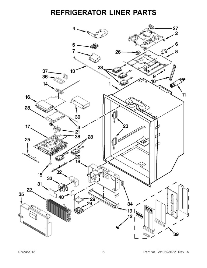 Diagram for WRF989SDAE02