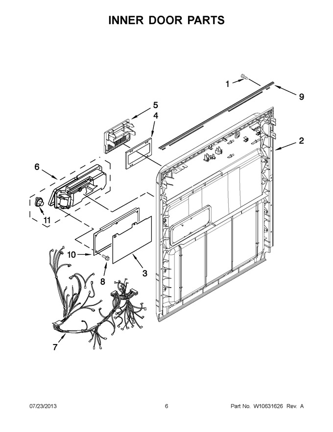 Diagram for WDP350PAAW3