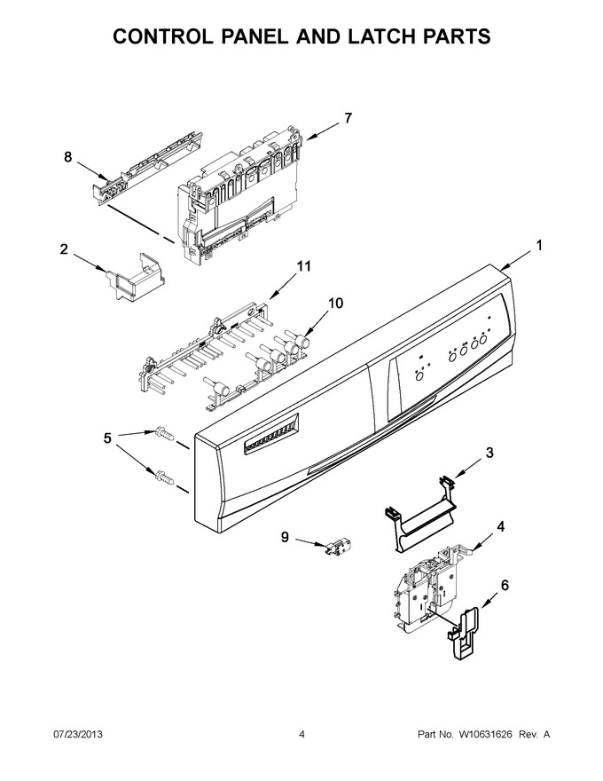 Diagram for WDP350PAAW3