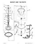 Diagram for 03 - Basket And Tub Parts