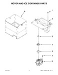 Diagram for 09 - Motor And Ice Container Parts