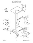 Diagram for 01 - Cabinet Parts