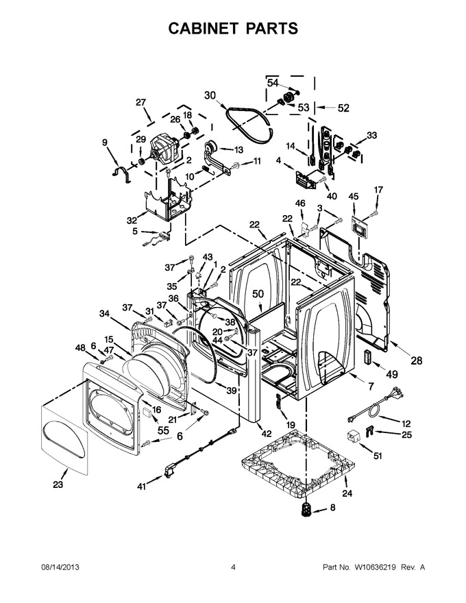 Diagram for YWED8500BW0