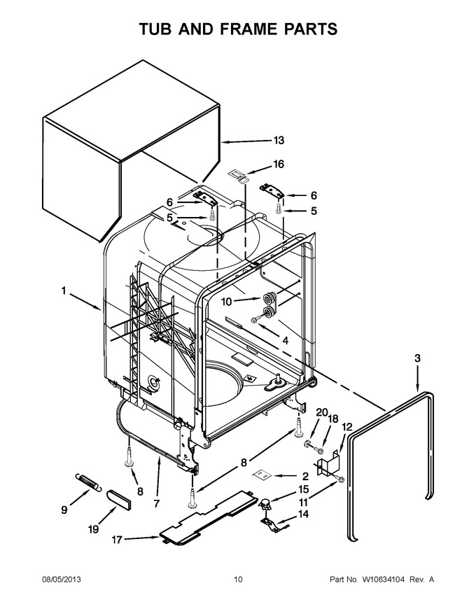 Diagram for IUD8100YS3