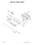 Diagram for 09 - Control Panel Parts
