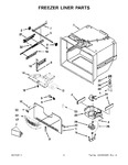 Diagram for 03 - Freezer Liner Parts