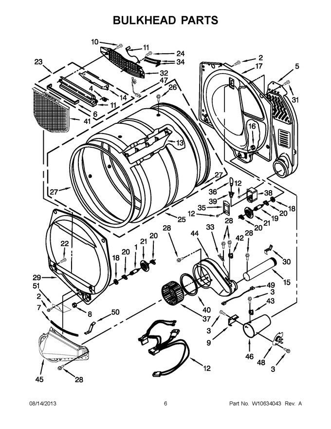 Diagram for WGD5610XW2