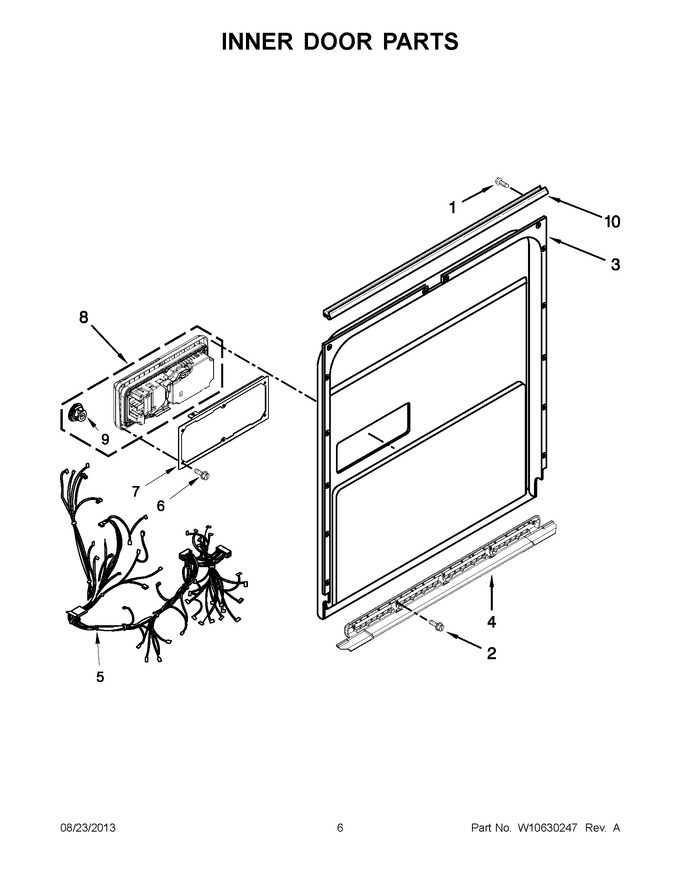 Diagram for KDTE554CSS0