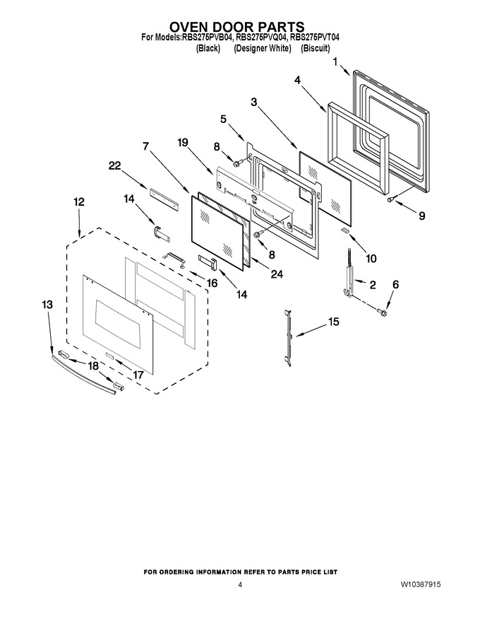 Diagram for RBS275PVT04