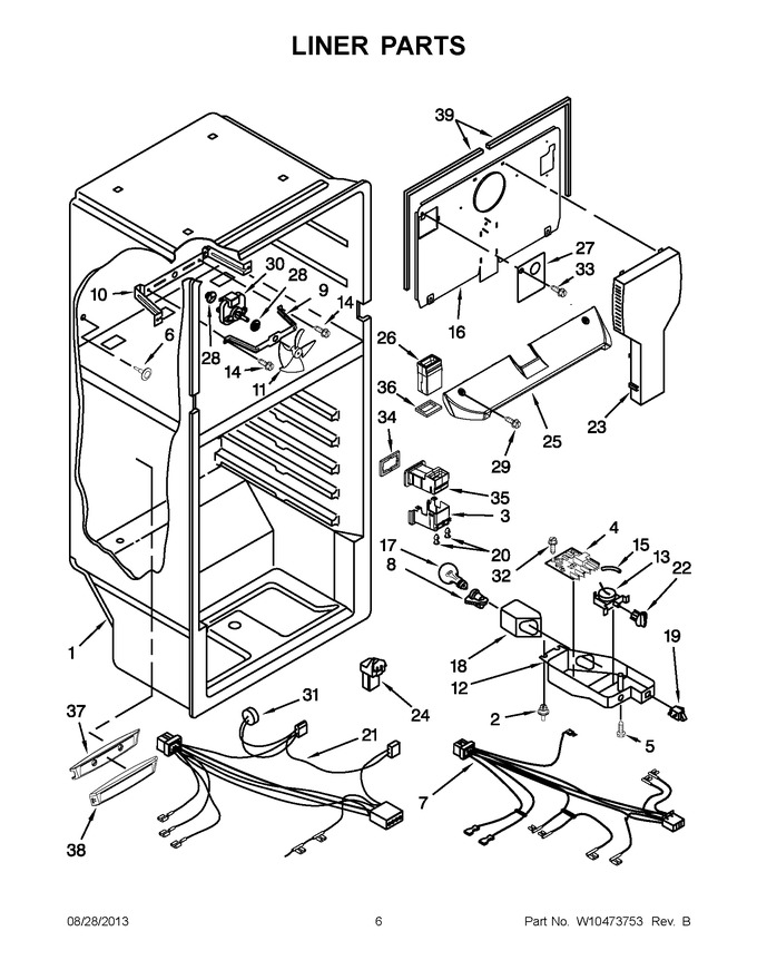 Diagram for W8RXCGFXQ02