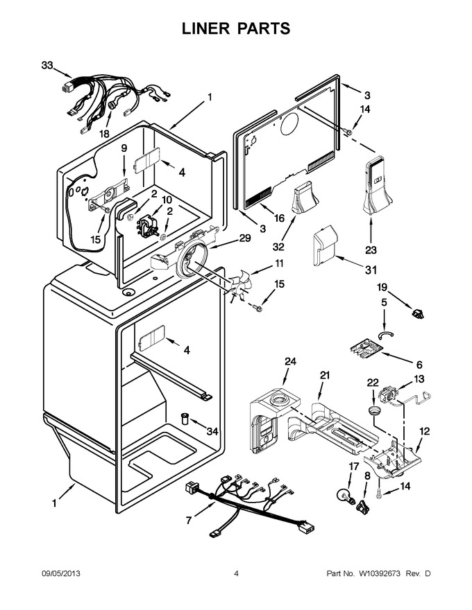 Diagram for WRT138TFYS00