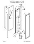 Diagram for 10 - Freezer Door Parts