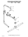Diagram for 07 - Upper Wash And Rinse Parts
