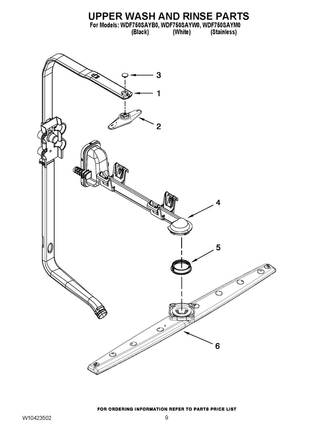 Diagram for WDF750SAYB0