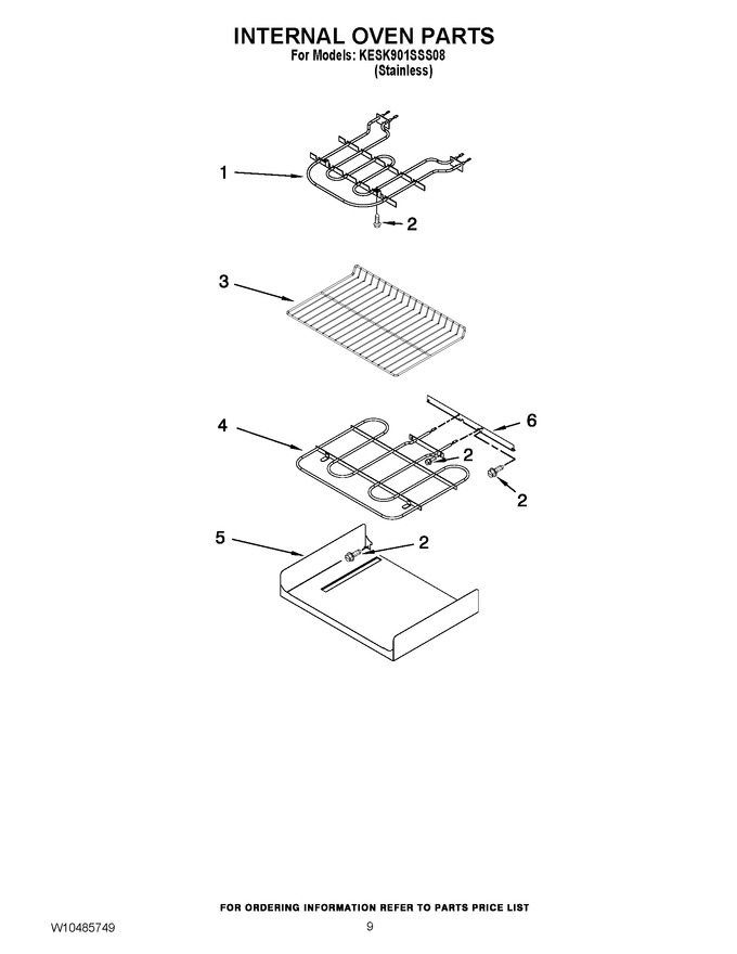 Diagram for KESK901SSS08