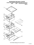 Diagram for 03 - Refrigerator Shelf Parts