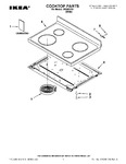 Diagram for 01 - Cooktop Parts