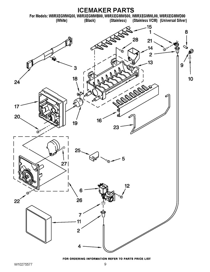 Diagram for W8RXEGMWL00