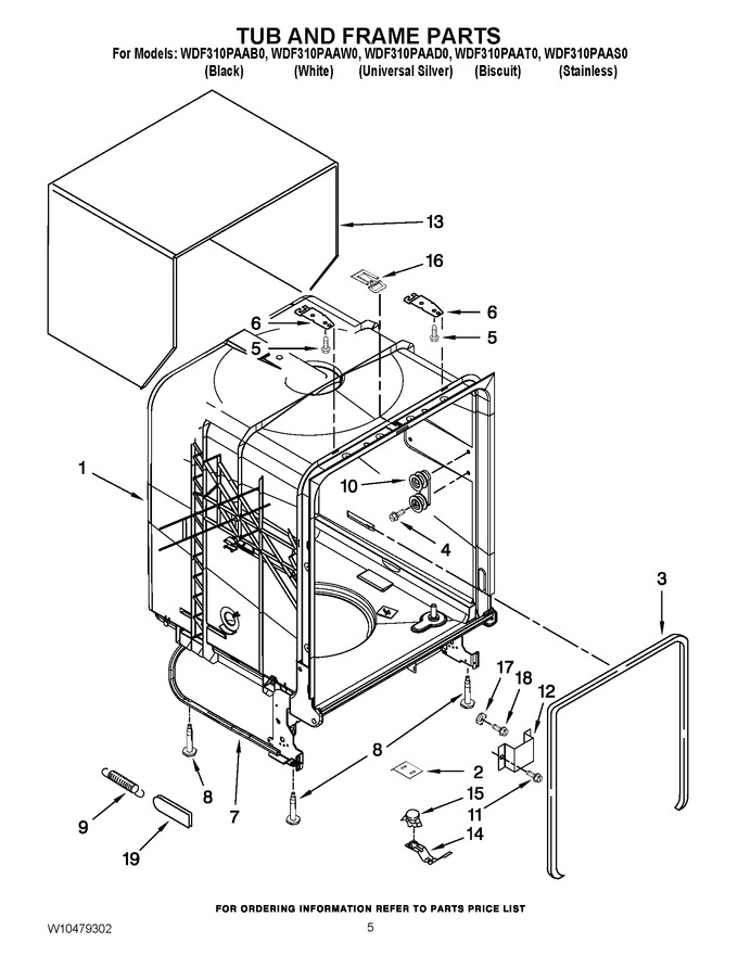 Diagram for WDF310PAAT0