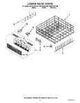 Diagram for 10 - Lower Rack Parts