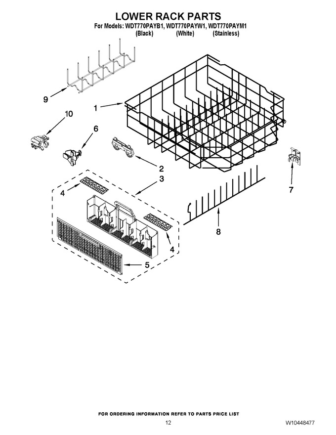 Diagram for WDT770PAYW1