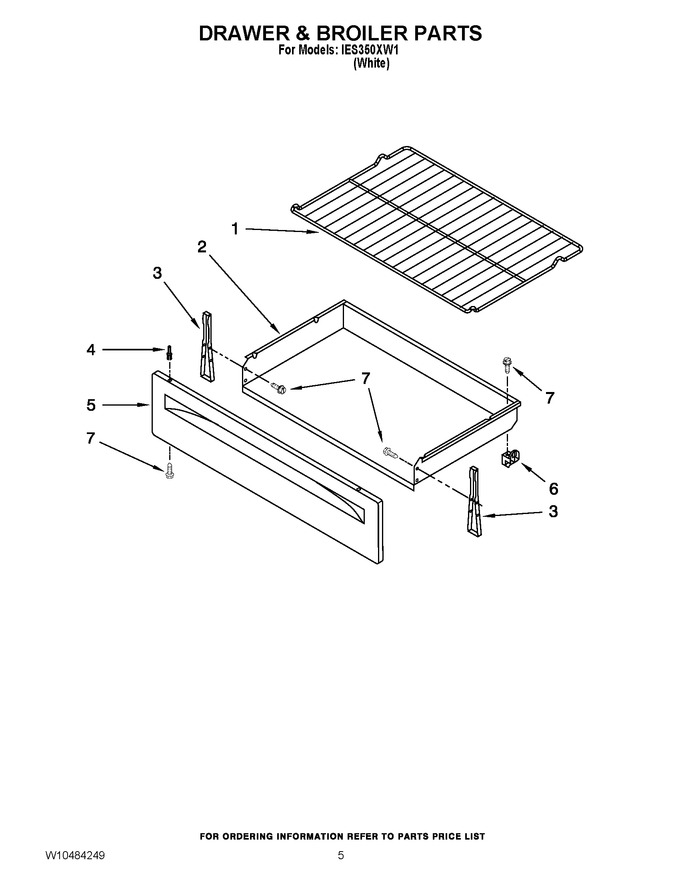 Diagram for IES350XW1