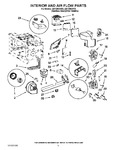 Diagram for 04 - Interior And Air Flow Parts