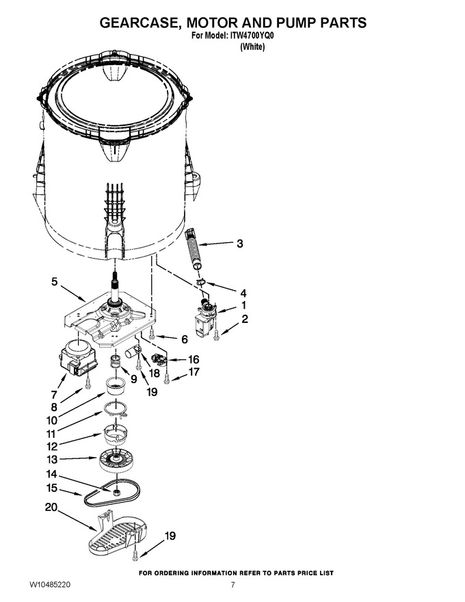 Diagram for ITW4700YQ0